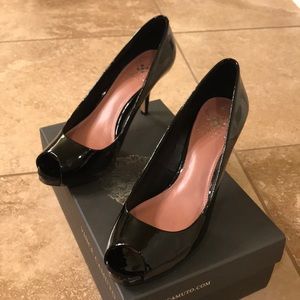 Heels Black Peep-toe black patent leather-LikeNEW